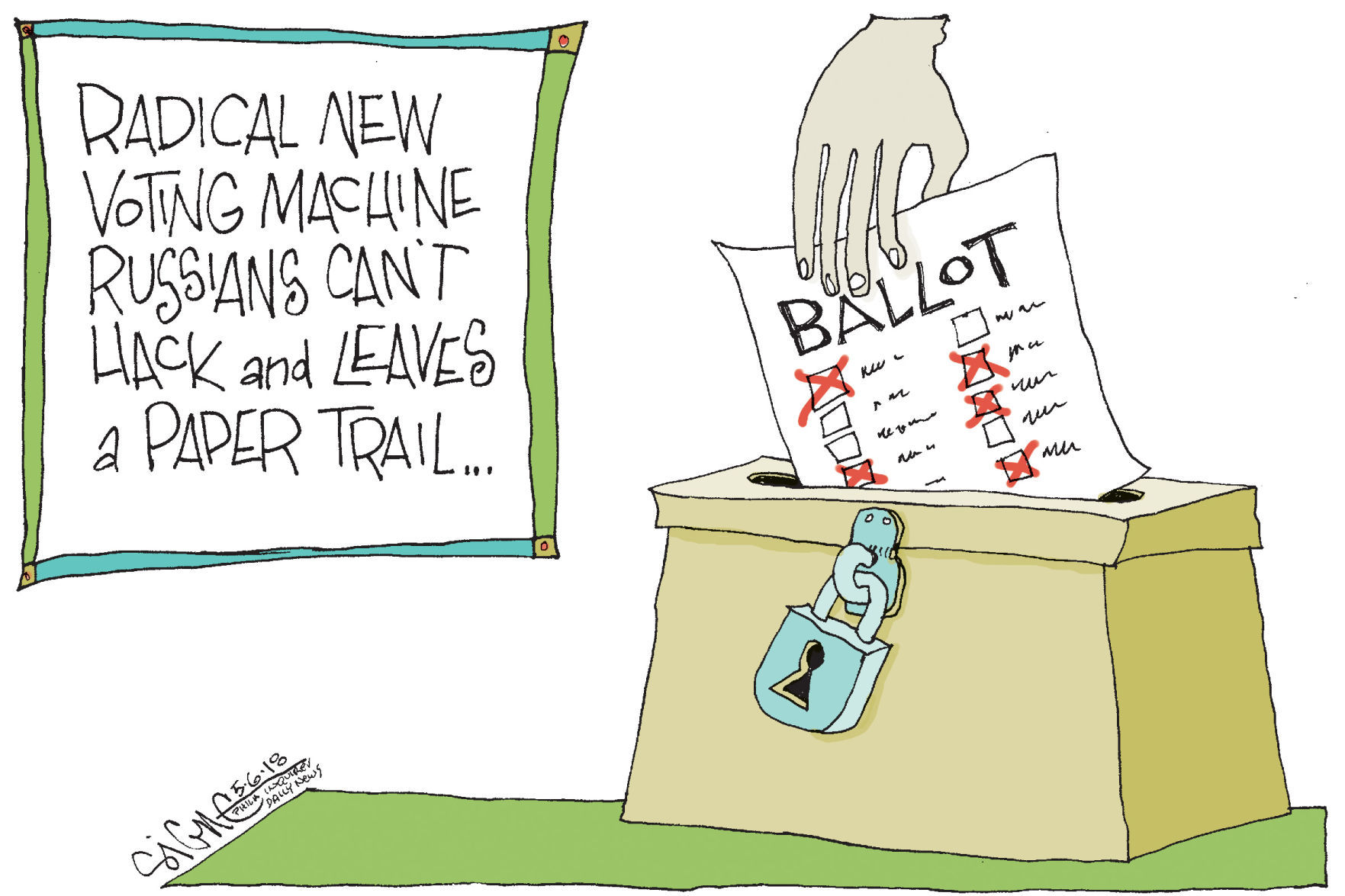 Signe Wilkinson / Philadelphia Daily News